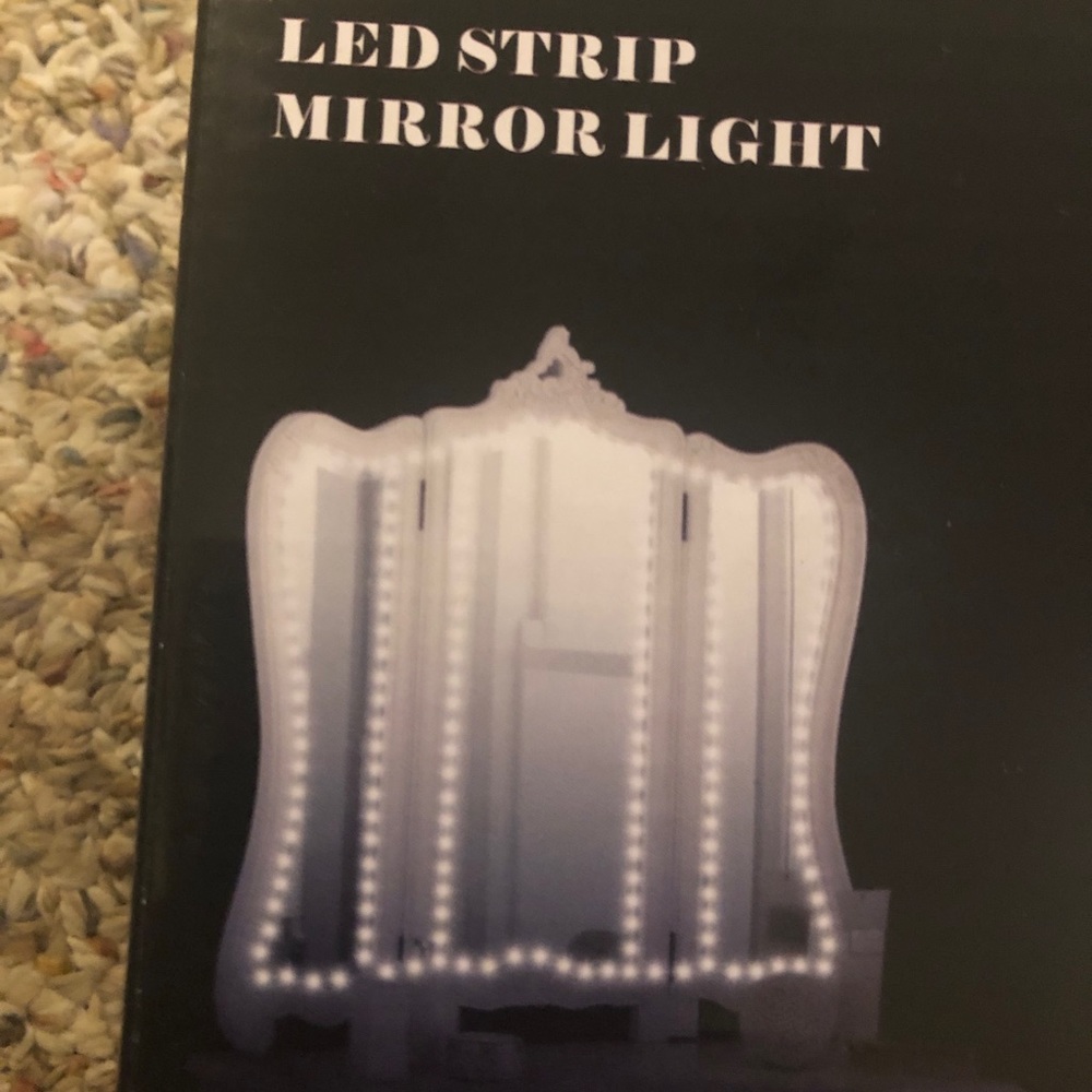 LED strip dimmable vanity lights